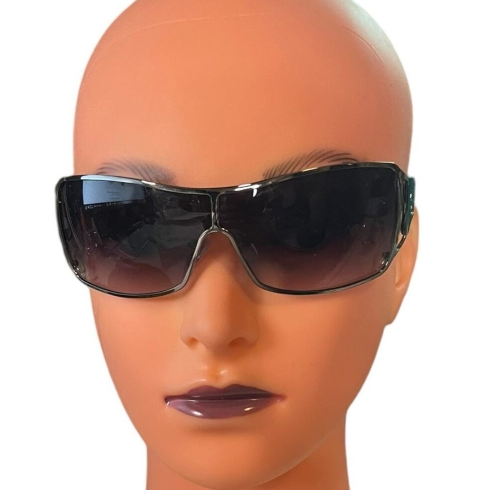 Dior Black and Silver Sunglasses